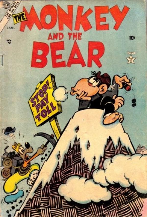The Monkey and the Bear #3 cover