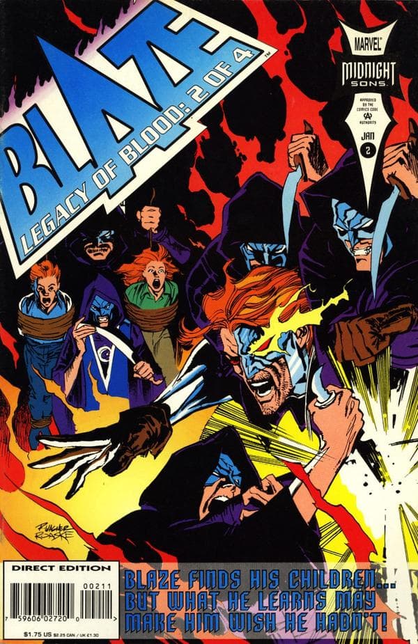 Blaze: Legacy of Blood #2 cover