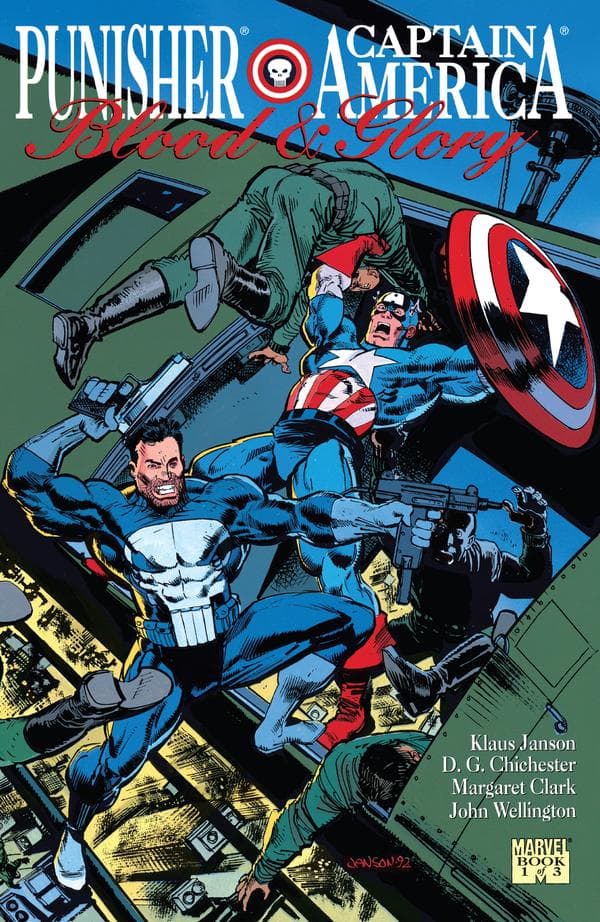Punisher/Captain America: Blood & Glory #1 cover