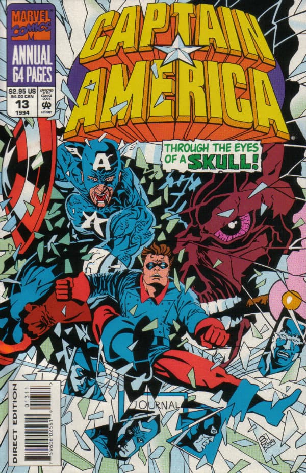 Captain America Annual #13 cover