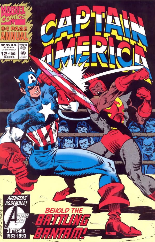 Captain America Annual #12 cover