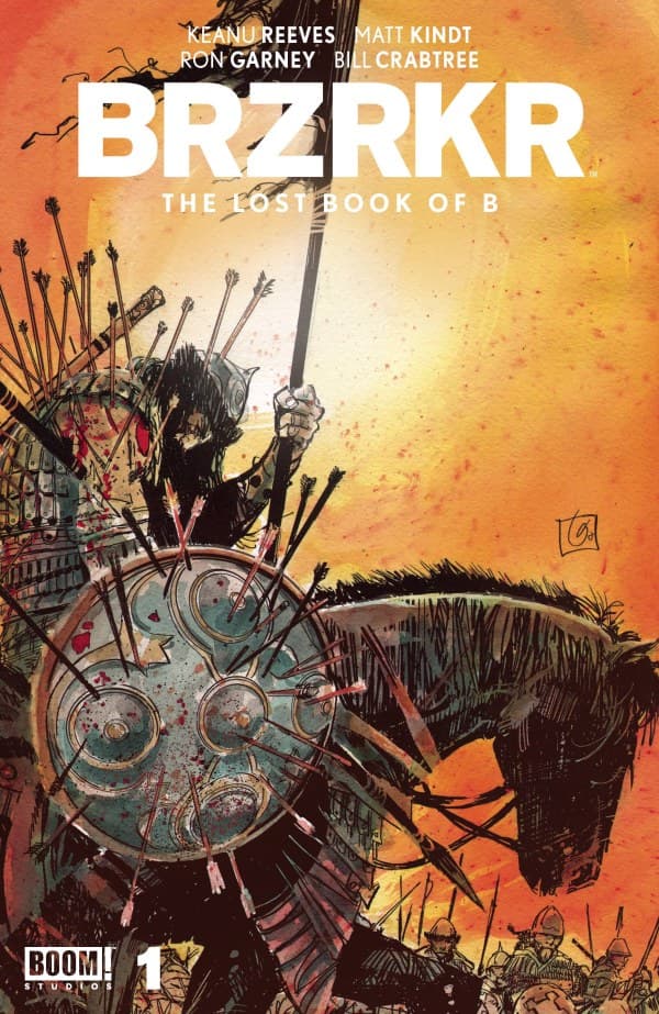 Brzrkr: The Lost Book of B #1 cover