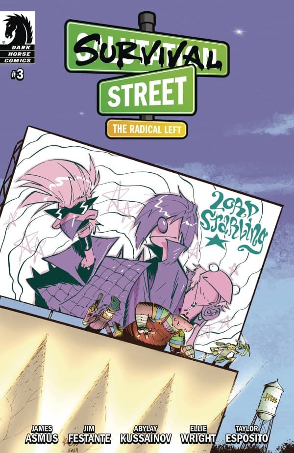 Survival Street: The Radical Left #3 cover