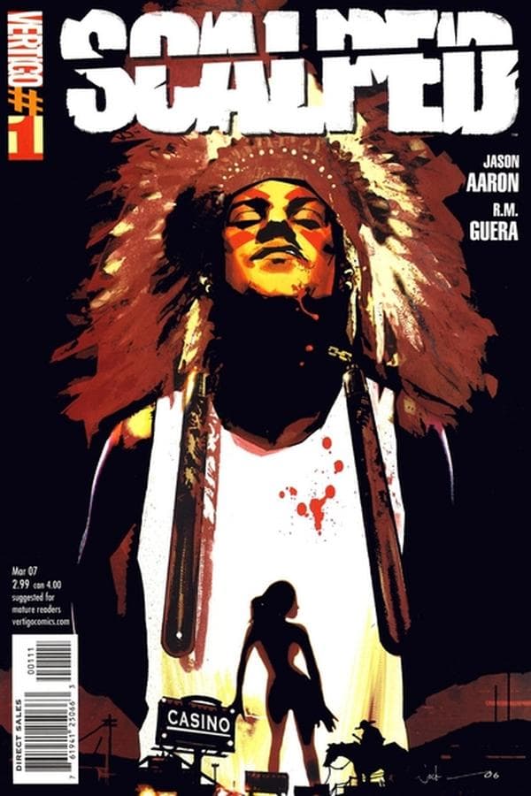 Scalped cover — © DC Comics
