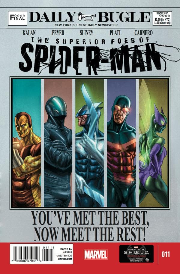 The Superior Foes of Spider-Man #11 cover