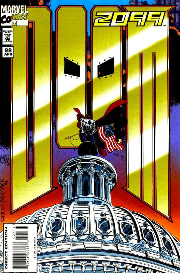 Doom 2099 #28 cover