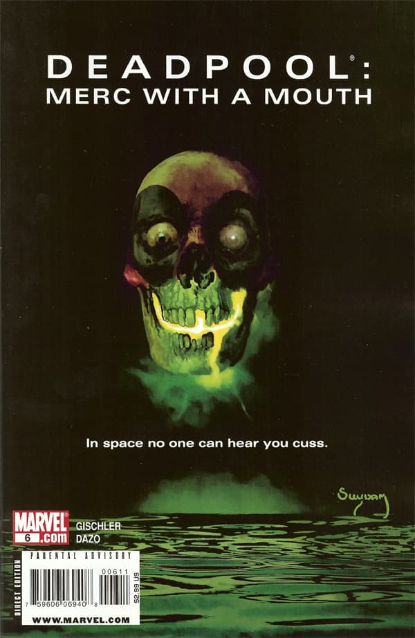 Deadpool: Merc With a Mouth #6 cover