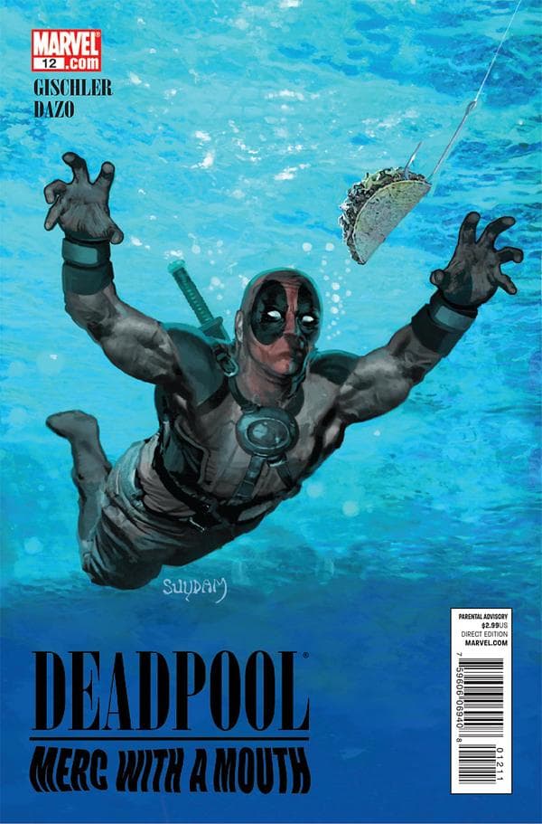 Deadpool: Merc With a Mouth #12 cover