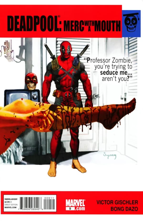 Deadpool: Merc With a Mouth #9 cover