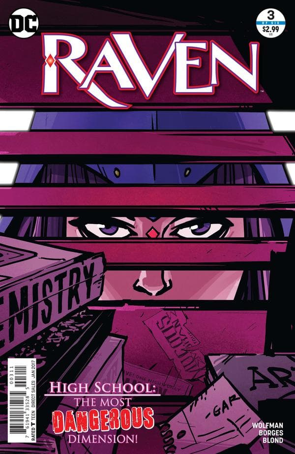 Raven #3 cover