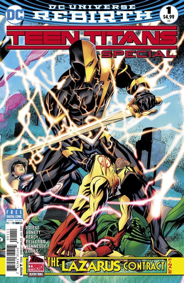 Teen Titans: The Lazarus Contract Special cover — © DC Comics