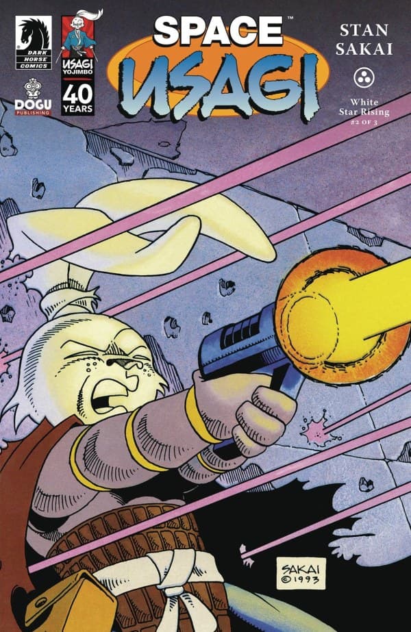 Space Usagi: White Star Rising #2 cover