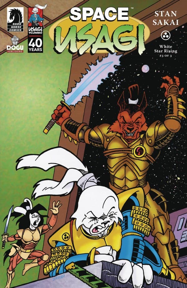Space Usagi: White Star Rising #3 cover