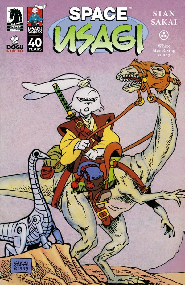Space Usagi: White Star Rising #1 cover