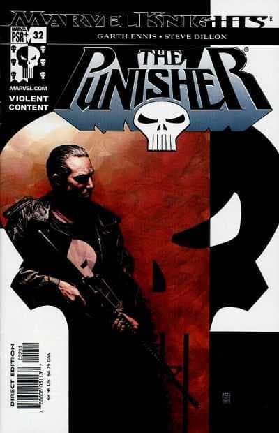 The Punisher #32 cover
