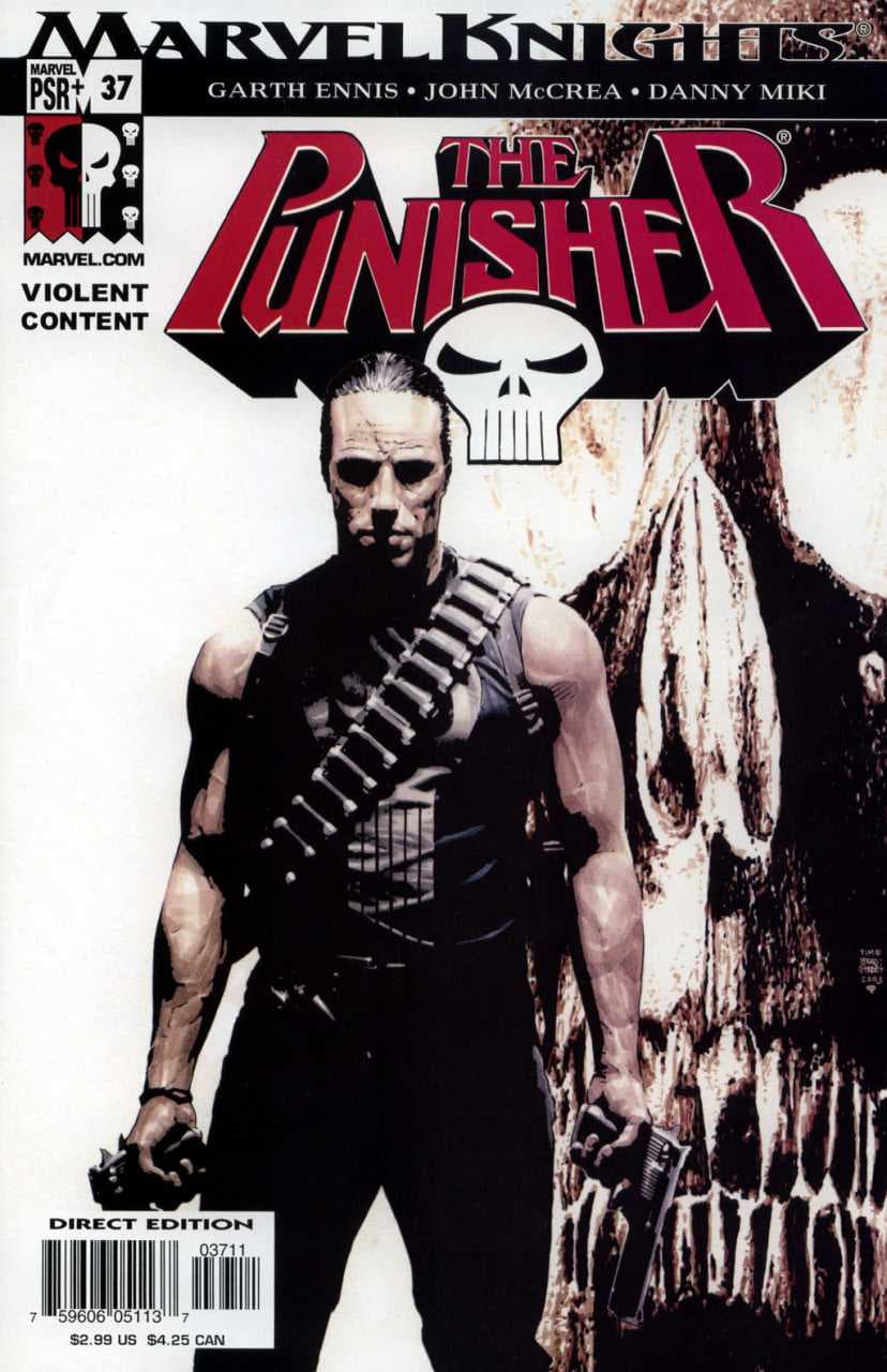 The Punisher #37 cover