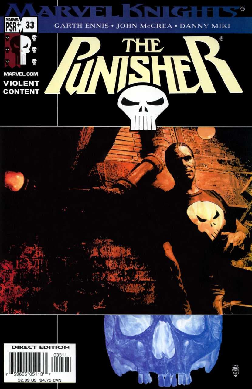 The Punisher #33 cover