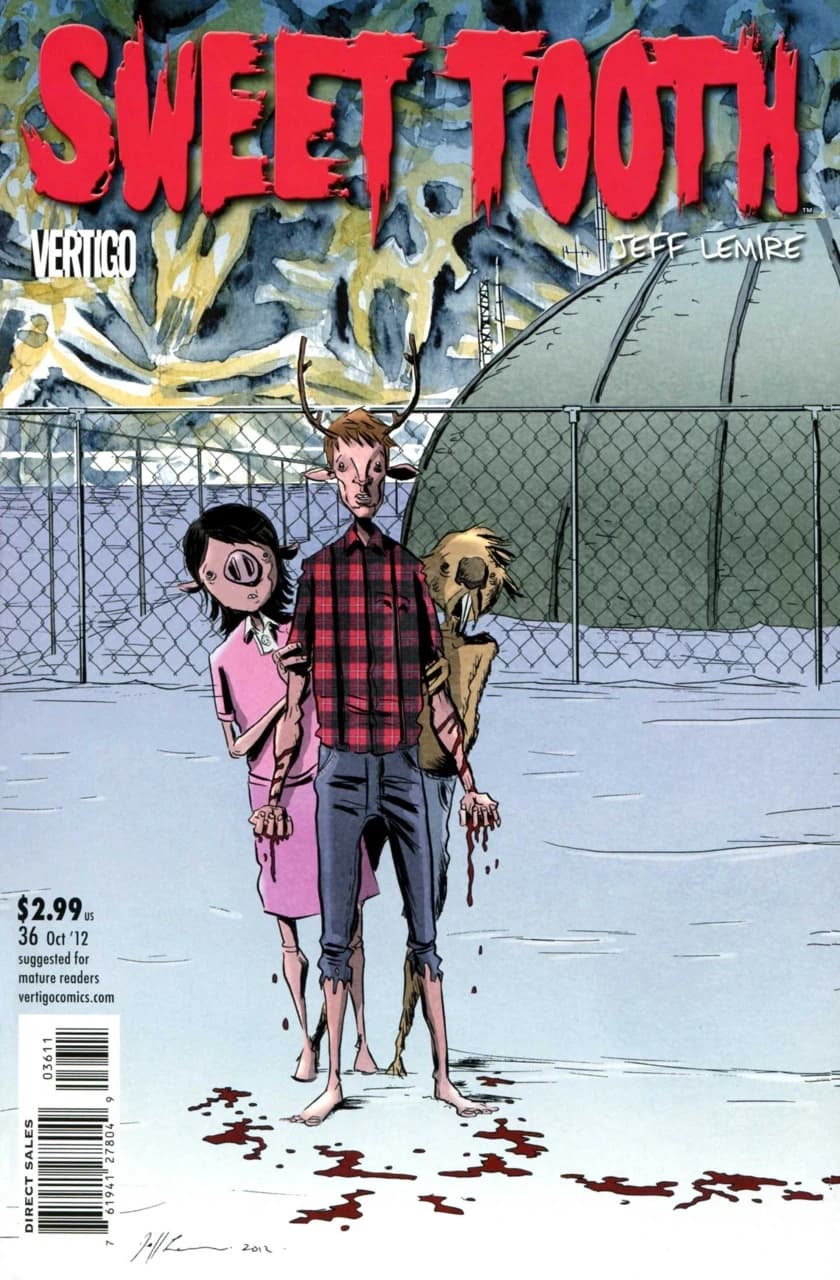 Sweet Tooth #36 cover