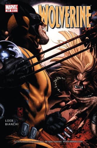 Wolverine #54 cover