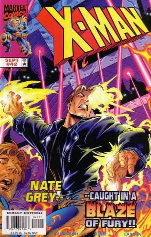 X-Man #42 cover
