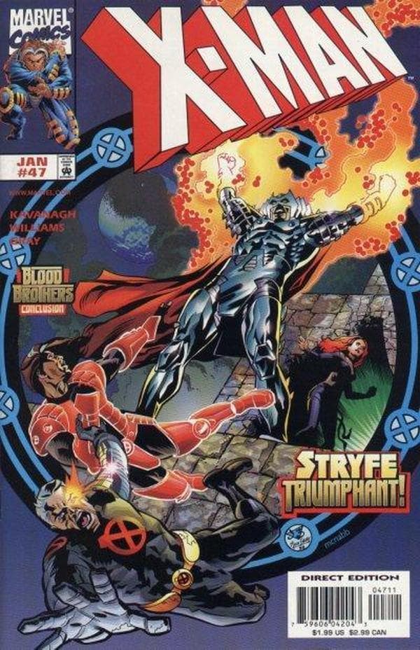 X-Man #47 cover