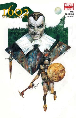 Marvel 1602: New World #4 cover
