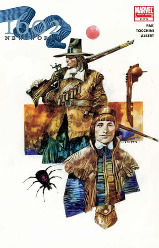 Marvel 1602: New World #2 cover