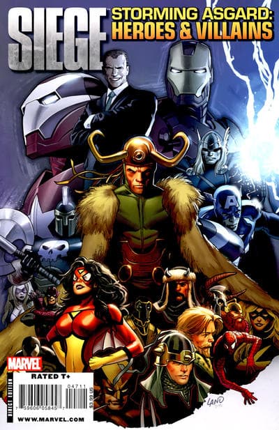 Siege: Storming Asgard - Heroes and Villains #1 cover