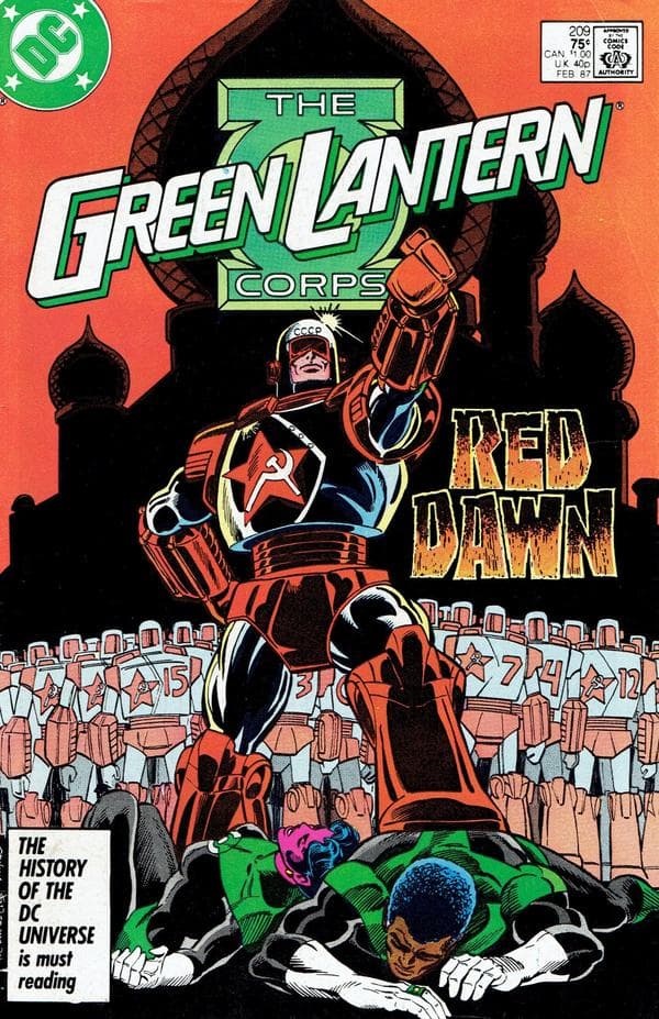 The Green Lantern Corps #209 cover