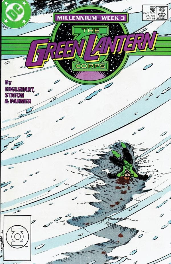 The Green Lantern Corps #220 cover
