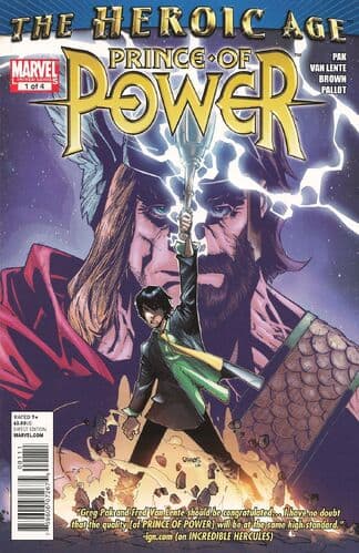 Heroic Age: Prince of Power #1 cover