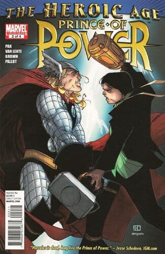 Heroic Age: Prince of Power #2 cover