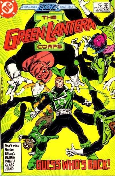 The Green Lantern Corps #207 cover