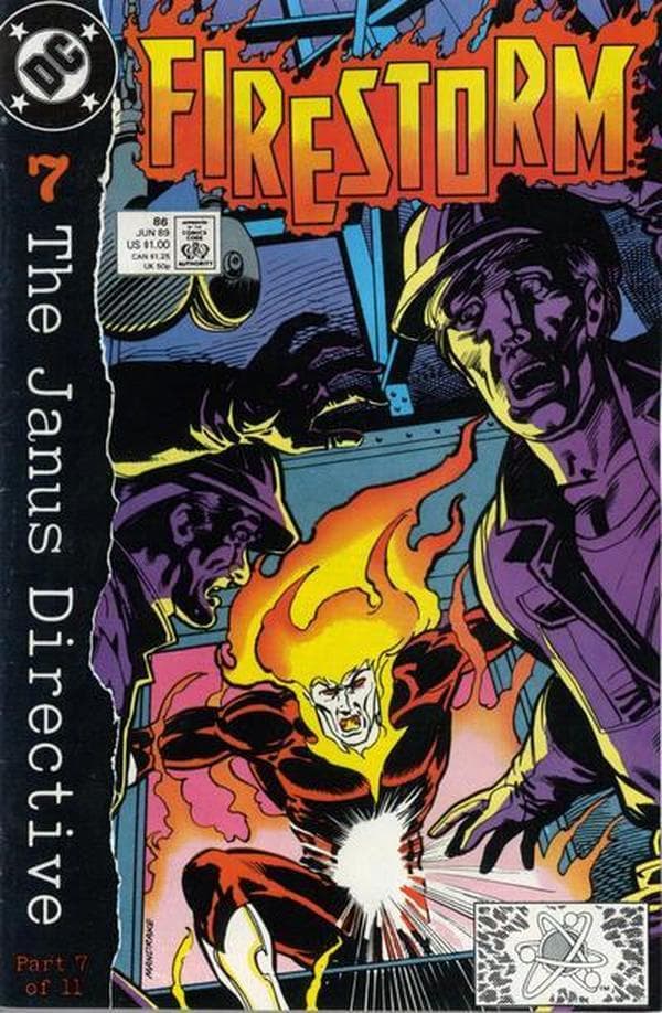 Firestorm, the Nuclear Man #86 cover