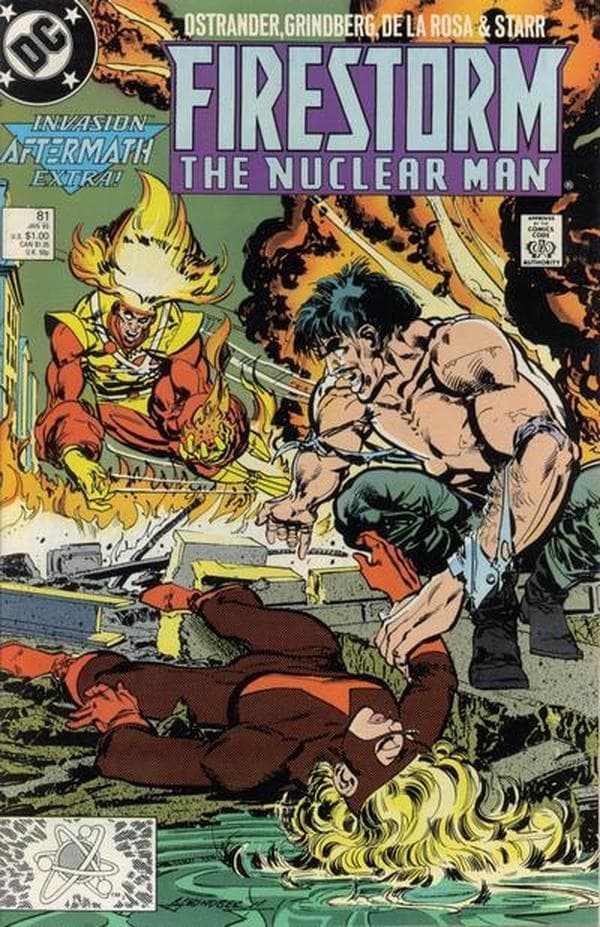 Firestorm, the Nuclear Man #81 cover