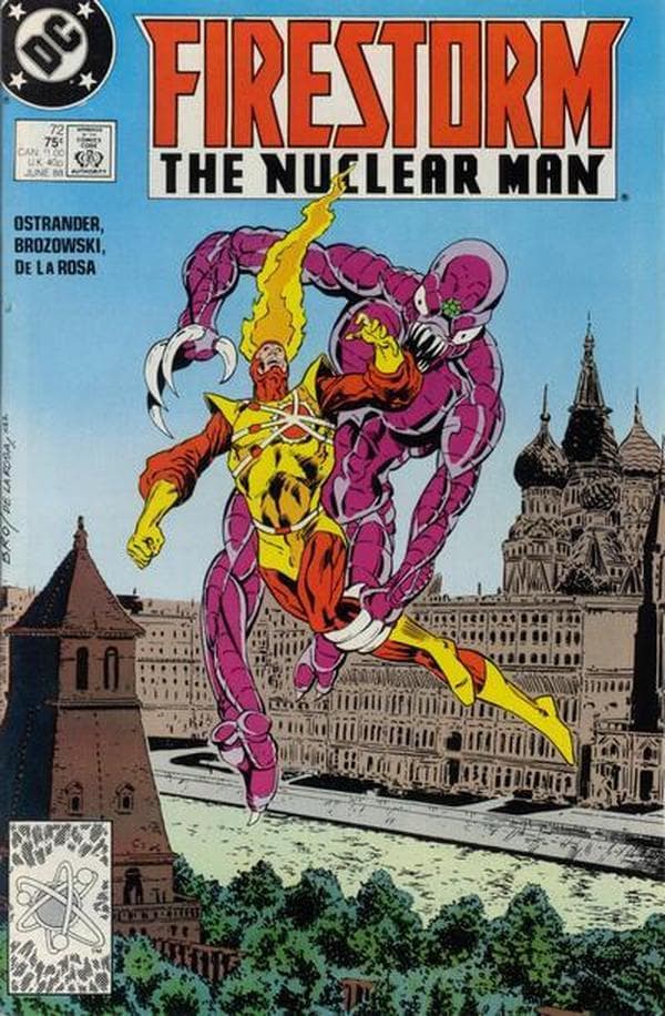 Firestorm, the Nuclear Man #72 cover