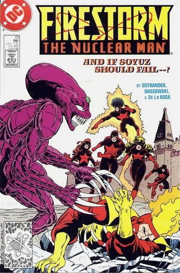 Firestorm, the Nuclear Man #73 cover