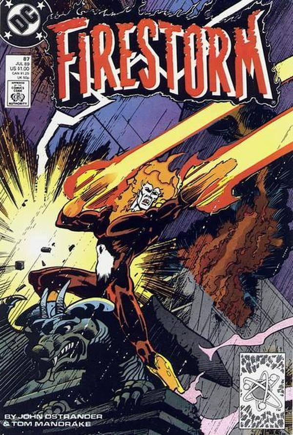 Firestorm, the Nuclear Man #87 cover