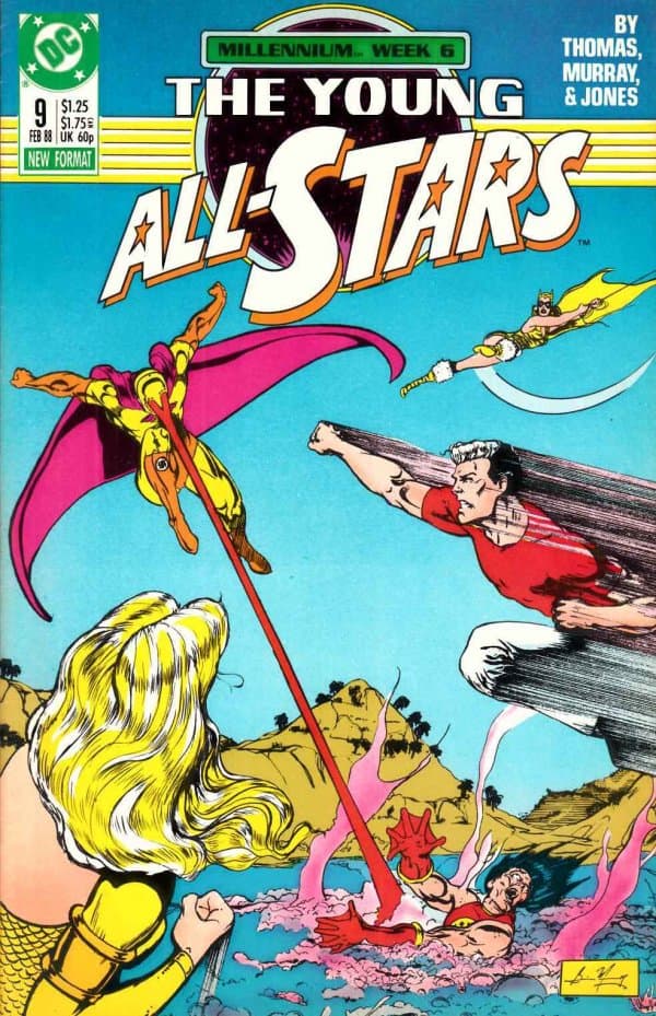 Young All-Stars #9 cover