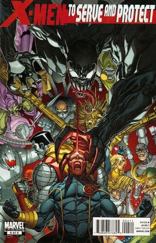 X-Men: To Serve and Protect #4 cover