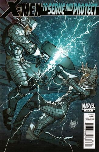 X-Men: To Serve and Protect #3 cover
