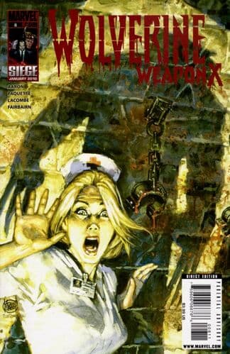 Wolverine Weapon X #8 cover
