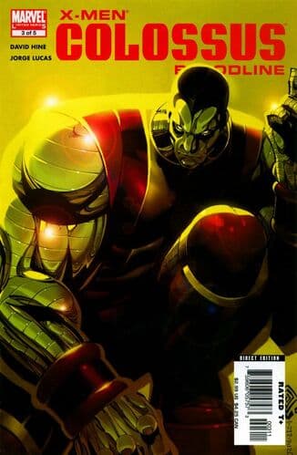 X-Men: Colossus Bloodline #3 cover