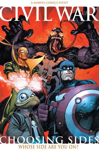 Civil War: Choosing Sides #1 cover