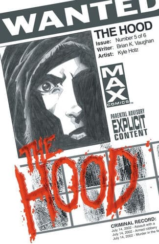 The Hood #5 cover