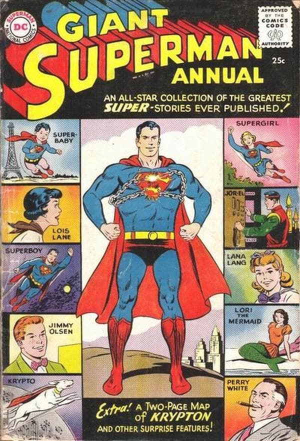 Superman Annual #1 cover