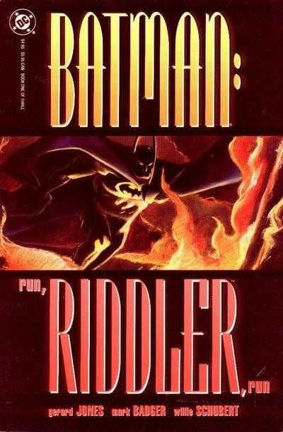 Batman: Run, Riddler, Run #1 cover