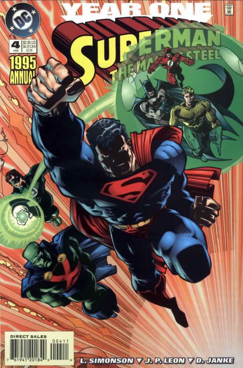 Superman: The Man of Steel Annual #4 cover