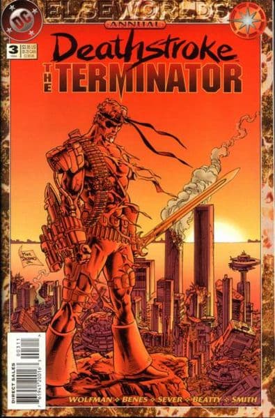 Deathstroke the Terminator Annual #3 cover