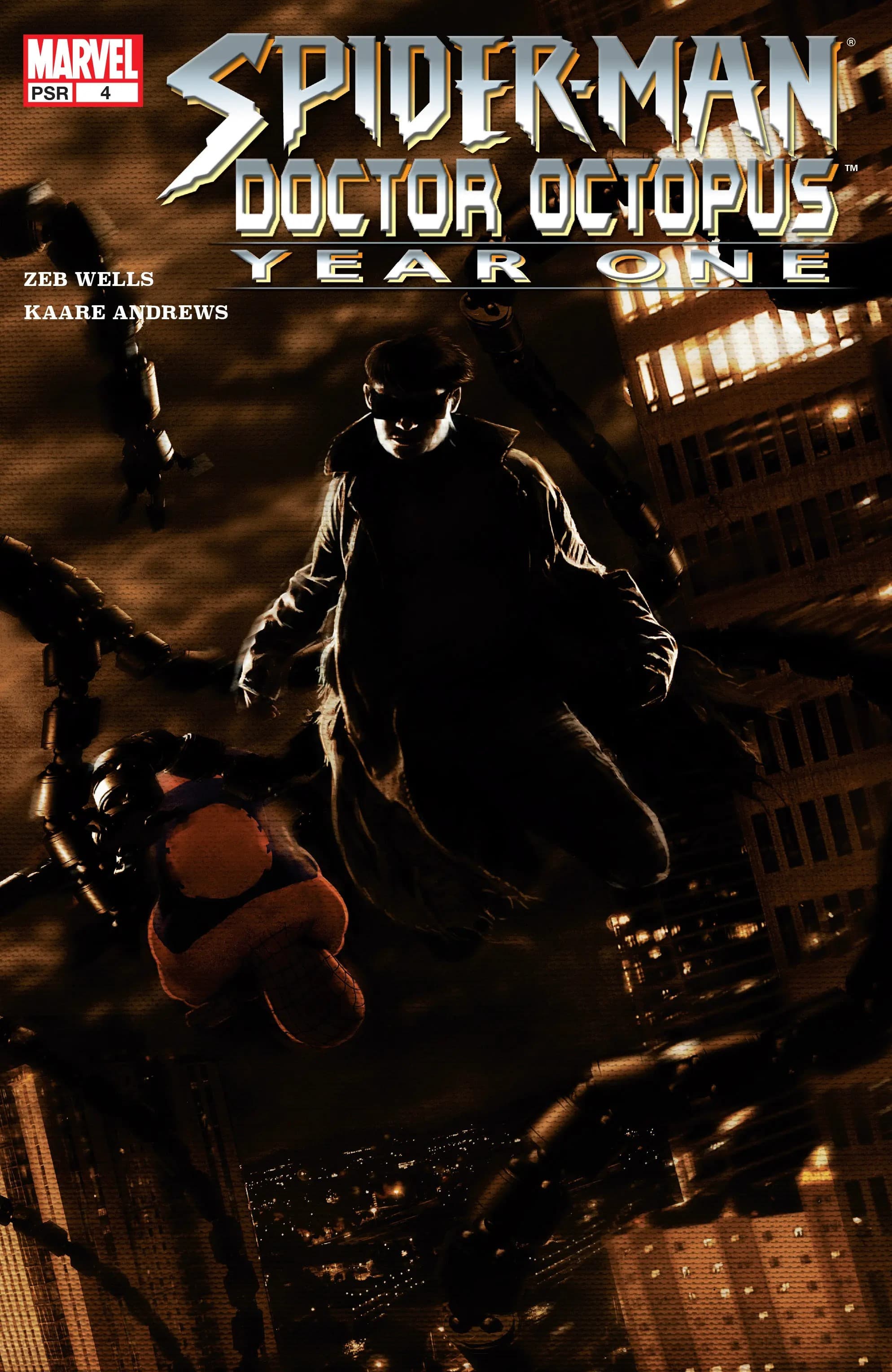 Spider-Man/Doctor Octopus: Year One #4 cover